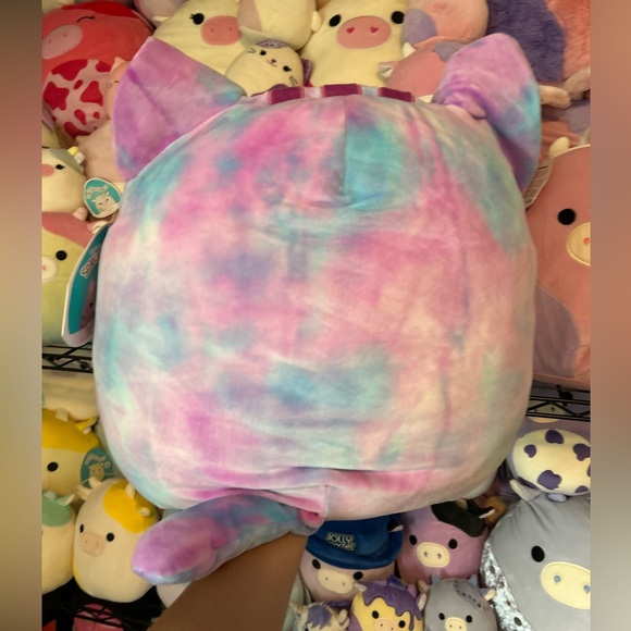 OG 2020 Eloise the pink and purple cat squishmallow NWT 16in - Picture 3 of 5